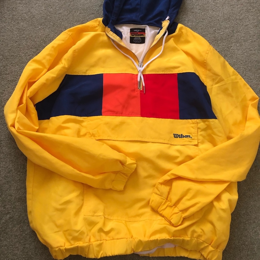 VINTAGE Wilson quarter zip